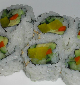 sushi vegetariano