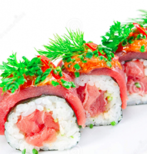 sushi carne