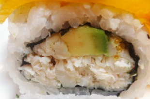sushi mango avocado