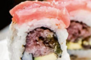 sushi burrata fragola